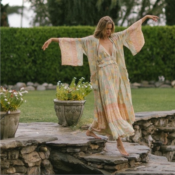 Spell Other - Spell and the gypsy butterfly maxi robe